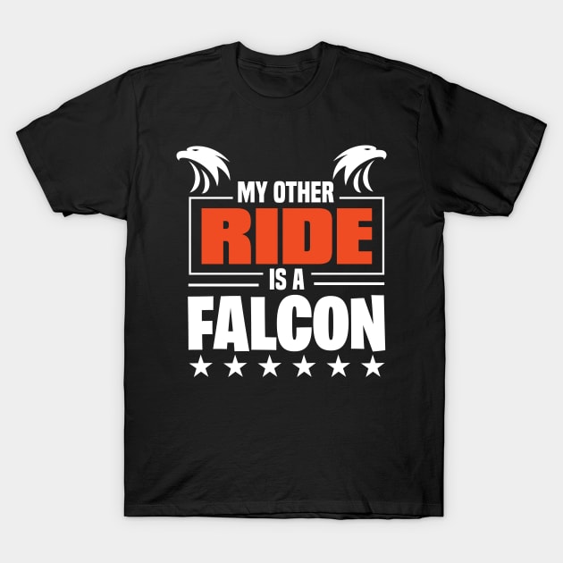 Falconry Hunting Falconer Falconry T-Shirt by IngeniousMerch